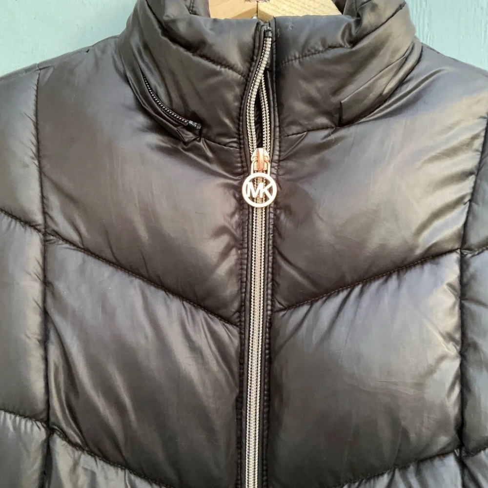 Michael Kors Black Puffer Jacket for Kids Girls Jacket Size 10/12